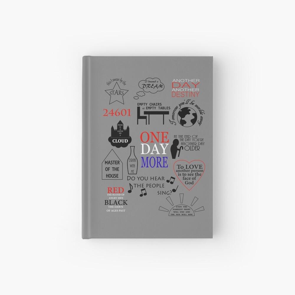 Les Miserables Quotes Hardcover Journal