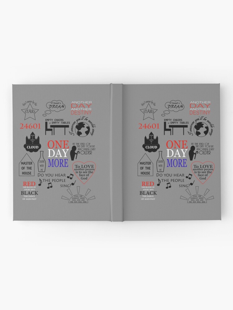 Alternate view of Les Miserables Quotes Hardcover Journal