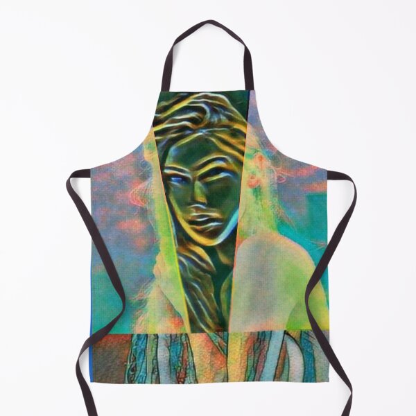 Item preview, Semi-abstract digital painting of female nude model designed and sold by pulchritude560.