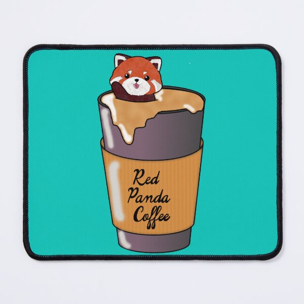 Item preview, Red Panda Coffee designed and sold by LeonieEpps.