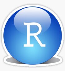 Rstudio logo Sticker