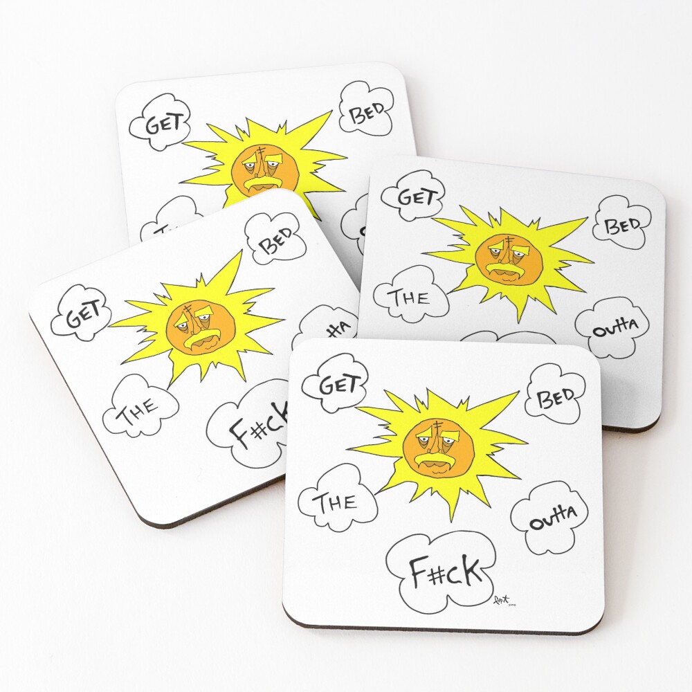 Item preview, Coasters (Set of 4) designed and sold by HacknStack.