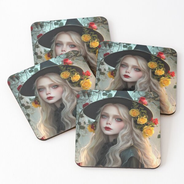 Item preview, Wary Tales Yellow Red Witch designed and sold by WaryTales.