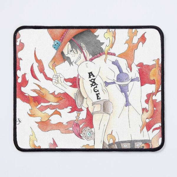Item preview, Disegno a mano con matite di Portuguese D. Ace personaggio dell'anime/manga One Piece designed and sold by MinaSenpai.