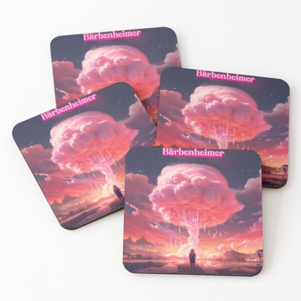 Item preview, Barbenheimer Mushroom Cloud designed and sold by jenmountainen.