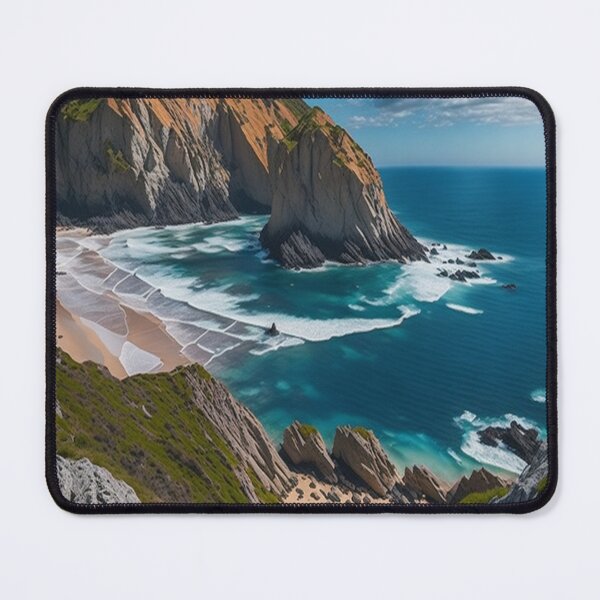 Item preview, Beach with mountains designed and sold by TenderSoar.