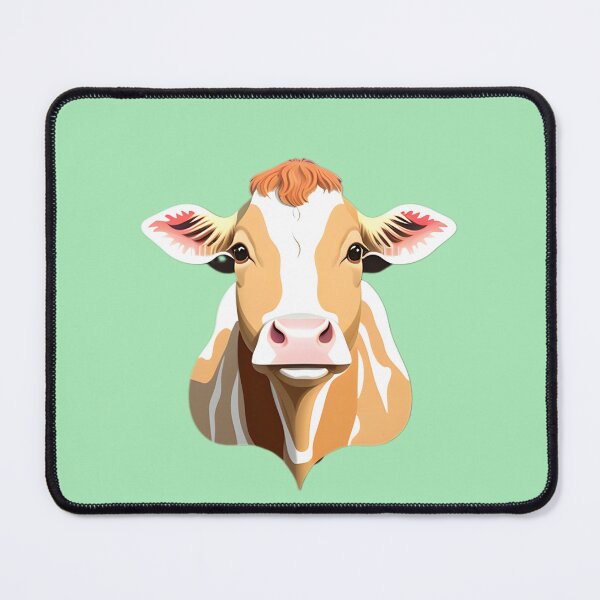 Item preview, Brown and white cow designed and sold by LindaCooke.
