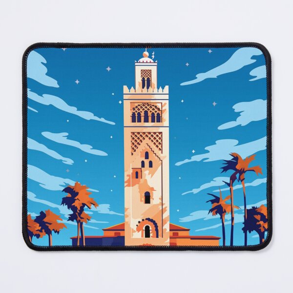 Item preview, A Travel Print of Marrakesh - Morocco designed and sold by StudioRedKoala.
