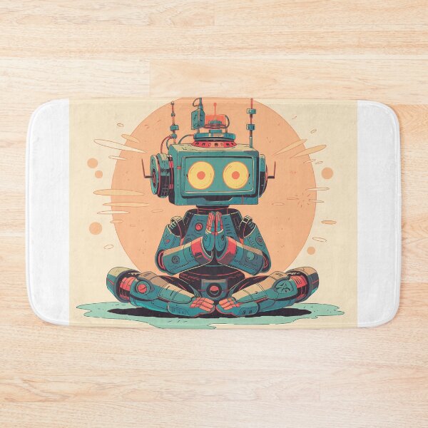 Item preview, Robots of Serenity: Unlock Your Inner Peace designed and sold by Klyngzo1916.