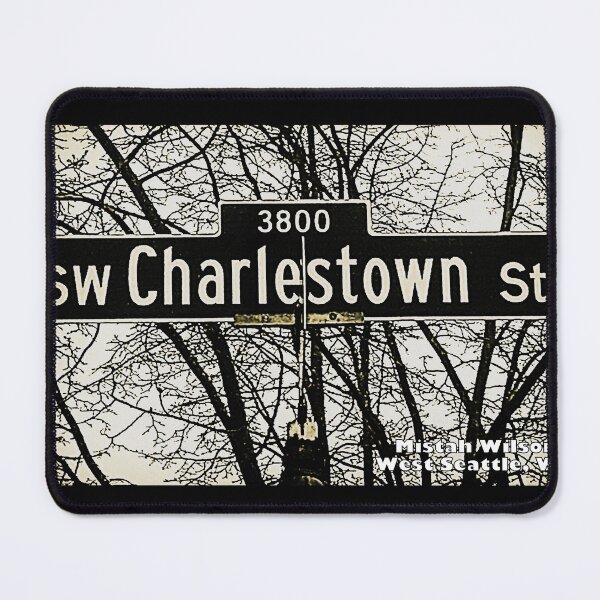 Item preview, Southwest Charlestown Street, West Seattle, Washington by Mistah Wilson designed and sold by The Street Sign Store.