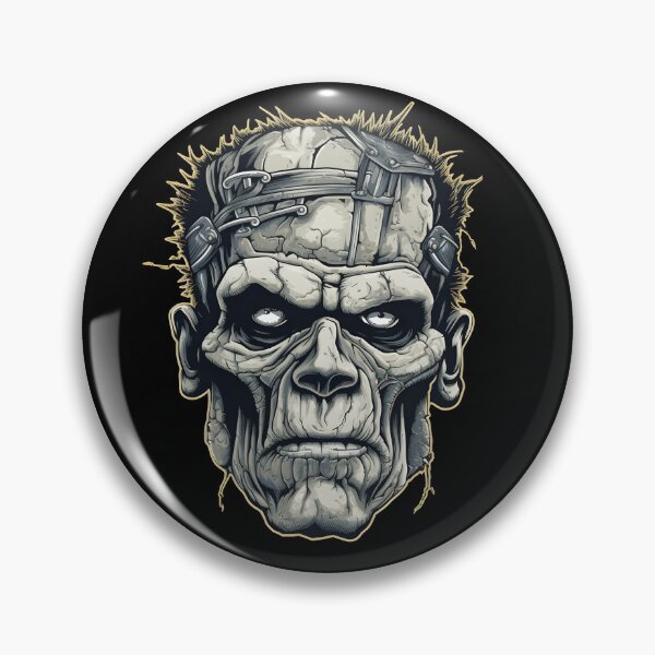 Item preview, Monstrous Logo Design: Frankenstein's Head designed and sold by LukeAiWalker.
