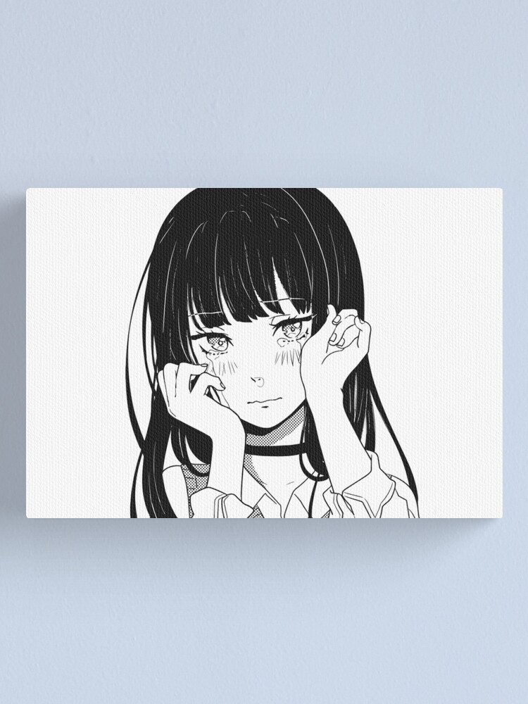 Somber Expression Anime Girl - Depressed Anime Girl Pfp (@pfp)