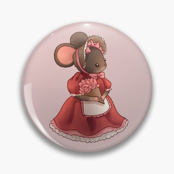 Item preview, Ratón con ramo y capota designed and sold by TurtleTeaHouse.