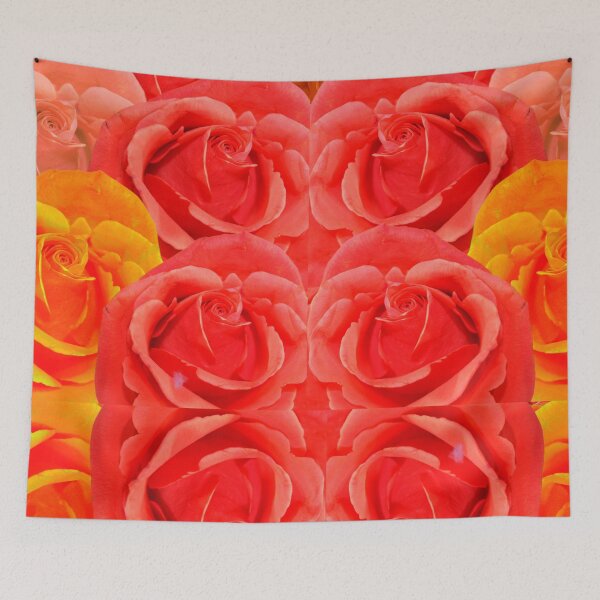 Item preview, Beautiful Bright Vibrant Orange Roses Photography - Stunningly Beautiful Orange Rose designed and sold by Victoria Rose.