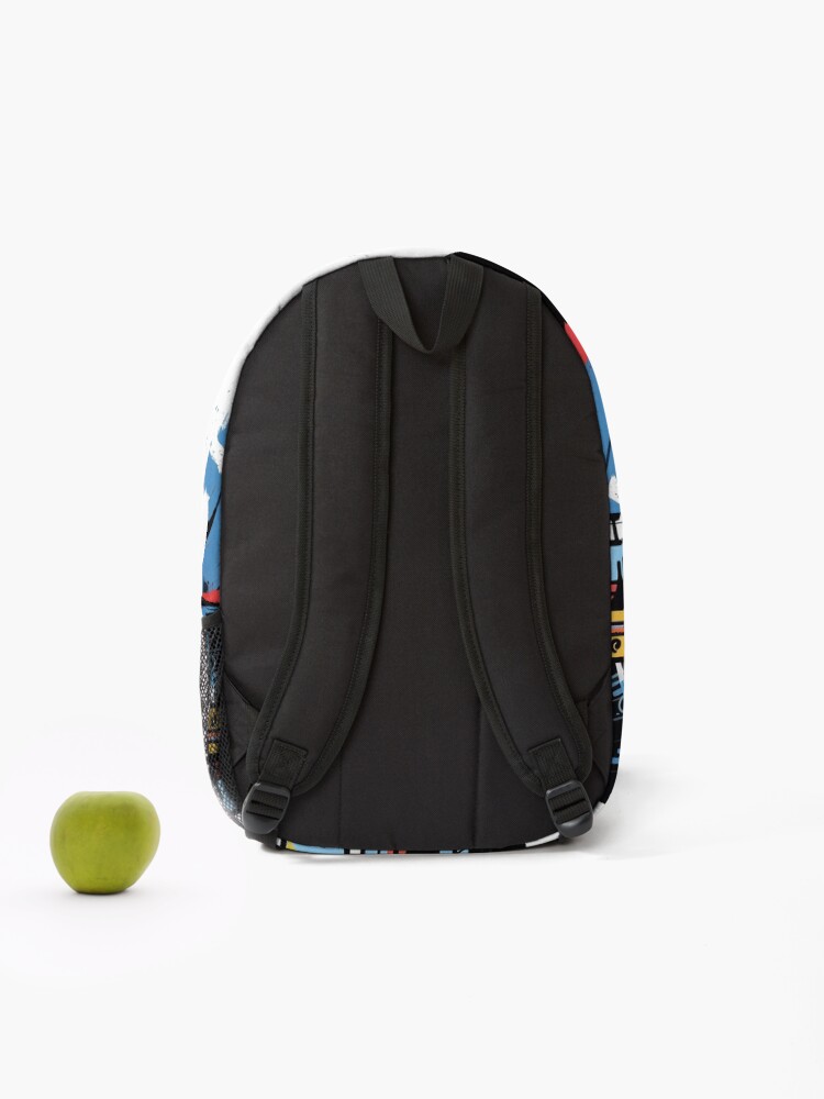 Thumbnail 2 of 3, Backpack, Rhythm Explosion designed and sold by MuseOfMilo.