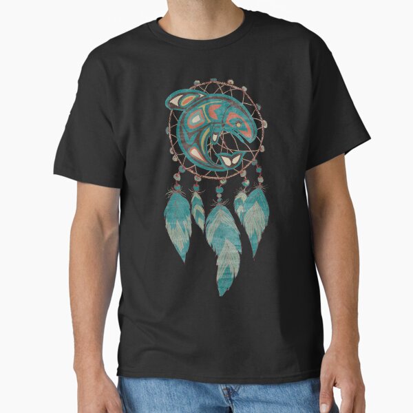 Artikel-Vorschau von Ureinwohner Totem Schwertwal Wal Dreamcatcher 1, designt und verkauft von EDDArt.