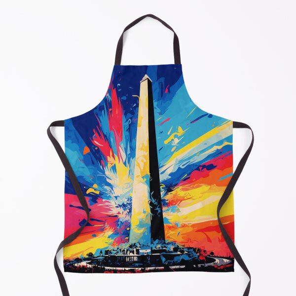 Item preview, A Pop Art Travel Print of the Bunker Hill Monument in Boston  - Massachusetts designed and sold by StudioRedKoala.