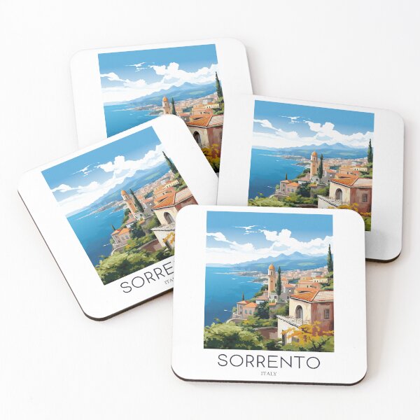 Item preview, A Travel Print of Sorrento - Italy designed and sold by StudioRedKoala.