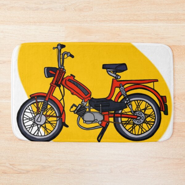 Item preview, Red moped designed and sold by art-invention.