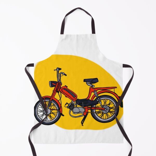 Item preview, Red moped designed and sold by art-invention.