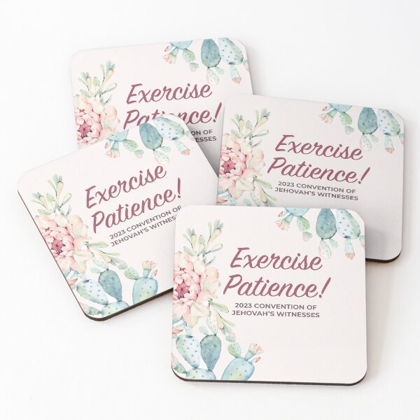 Item preview,  2023 Exercise Patience Convention -Cactus designed and sold by BestPlannerShop.