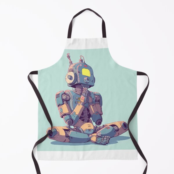 Item preview, Tranquil Robots in Harmony with Nature designed and sold by Klyngzo1916.