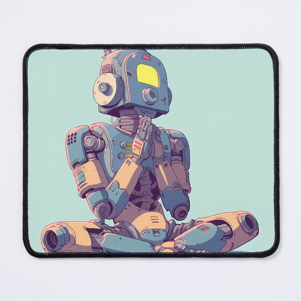 Item preview, Tranquil Robots in Harmony with Nature designed and sold by Klyngzo1916.