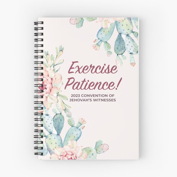 Artikelvorschau, 2023 Exercise Patience Convention – Kaktus entworfen und verkauft von BestPlannerShop.