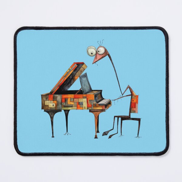 Item preview, Harmony of Nature: Abstract Giraffe Pianist Collection designed and sold by ThePurpleMelon.