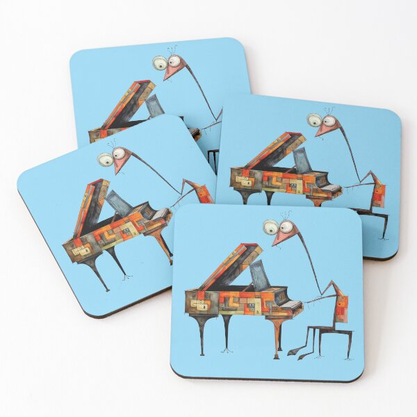 Item preview, Harmony of Nature: Abstract Giraffe Pianist Collection designed and sold by ThePurpleMelon.