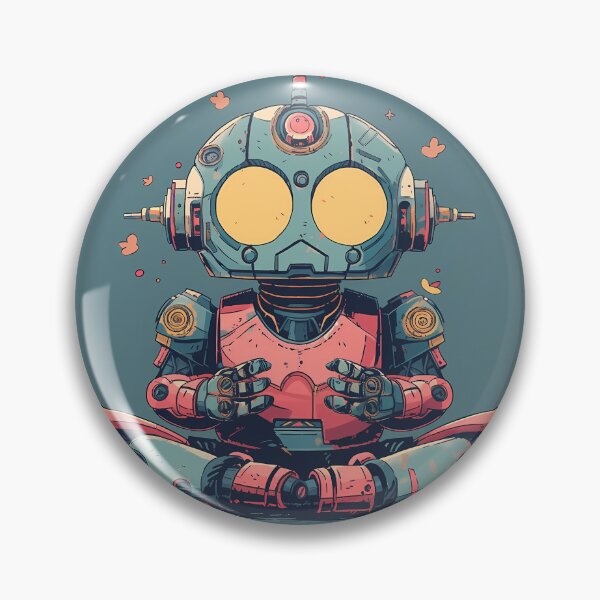 Item preview, Cosmic Meditators: Robots Embrace Universal Harmony designed and sold by Klyngzo1916.