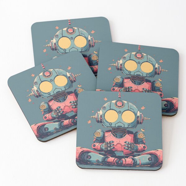 Item preview, Cosmic Meditators: Robots Embrace Universal Harmony designed and sold by Klyngzo1916.