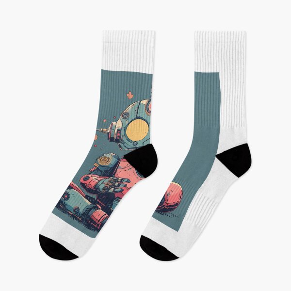 Item preview, Cosmic Meditators: Robots Embrace Universal Harmony designed and sold by Klyngzo1916.