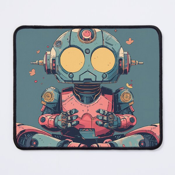 Item preview, Cosmic Meditators: Robots Embrace Universal Harmony designed and sold by Klyngzo1916.