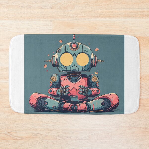 Item preview, Cosmic Meditators: Robots Embrace Universal Harmony designed and sold by Klyngzo1916.