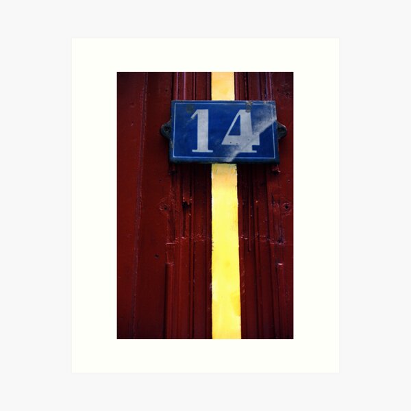 N°14 Art Print
