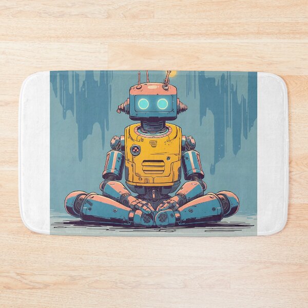 Item preview, Robotic Stillness: Where Mindfulness Meets Machine designed and sold by Klyngzo1916.