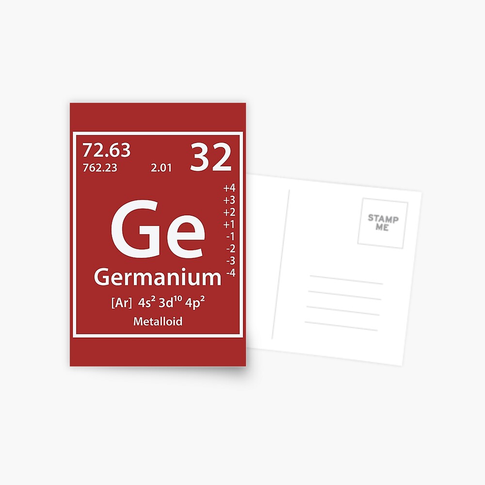 germanium element card