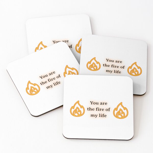 Item preview, You are the fire of my life designed and sold by LostTownArt.