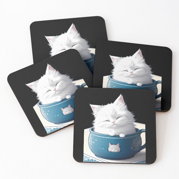 Item preview, Tranquil Cyanotype Cat designed and sold by Mechanical-Artt.