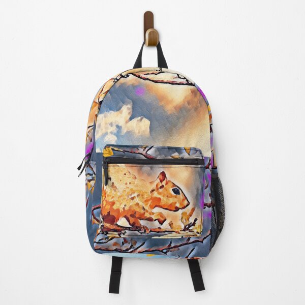 Item preview, SQUIRREL ON A PRECARIOUS BRANCH designed and sold by ArtbyRolleen.
