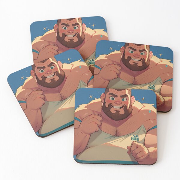 Item preview, Bara Daddy! Super Handsome Gay Manga Style Anime Guy designed and sold by bearslover.