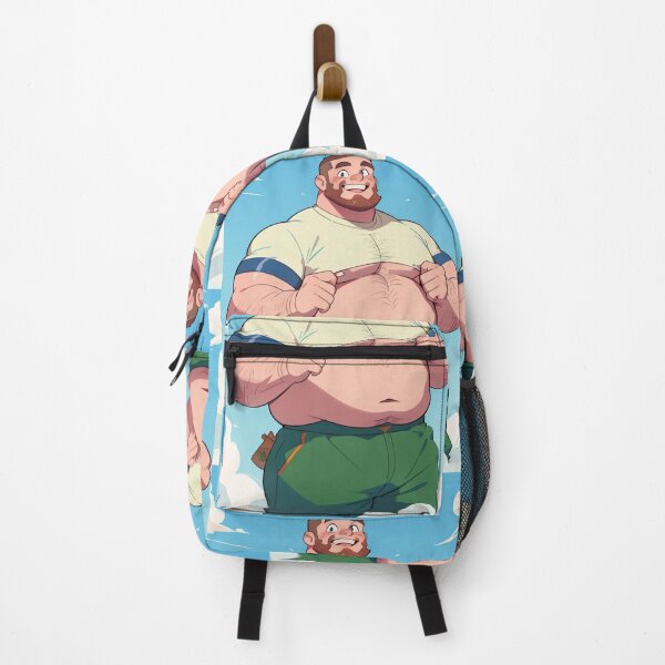 Item preview, Bara Daddy in the Sky! Super Handsome Gay Manga Style Anime Guy designed and sold by bearslover.