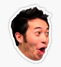 PogChamp Twitch Emote Sticker