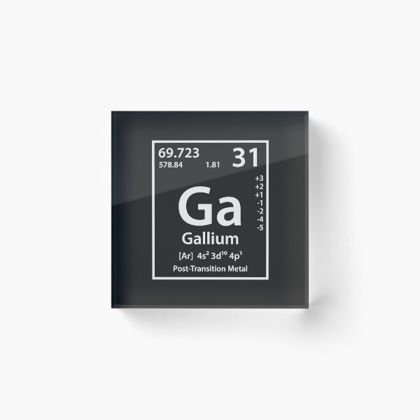 Aperçu de l'œuvre Gallium Element créée et vendue par cerebrands.