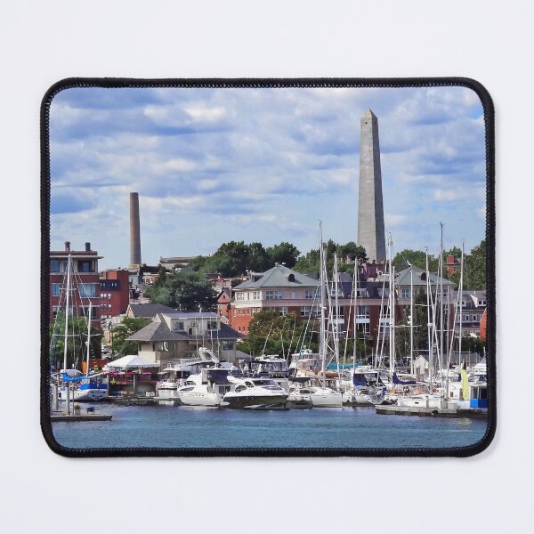 Item preview, Boston MA - Marina With Bunker Hill Monument in Distance designed and sold by Susan Savad.