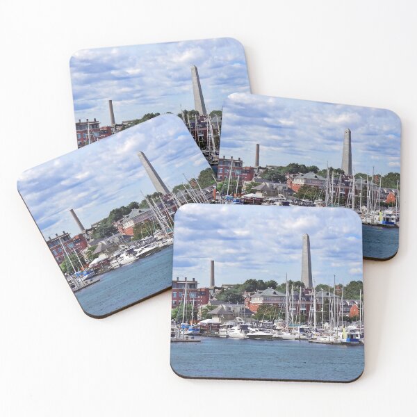 Item preview, Boston MA - Marina With Bunker Hill Monument in Distance designed and sold by Susan Savad.