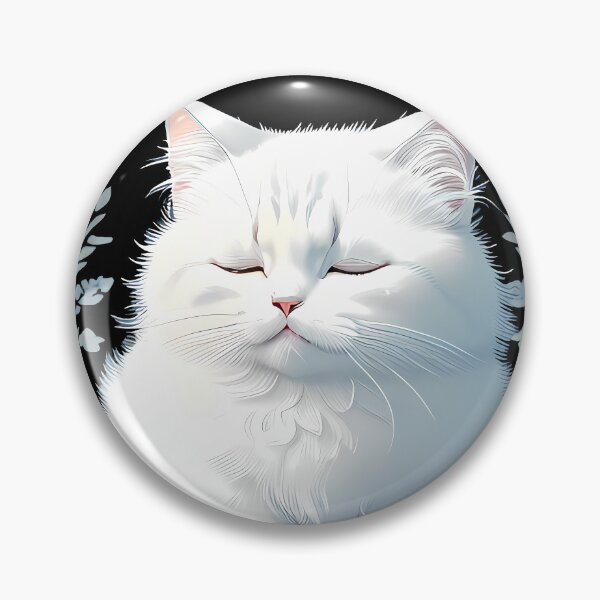 Item preview, Cyanotype Cat in Peaceful Pose designed and sold by Mechanical-Artt.