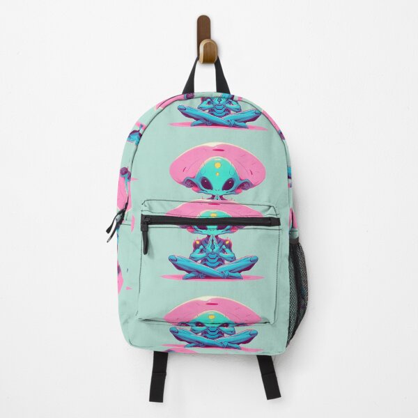 Item preview, Galactic Zen: Pop Art Aliens Find Peace Beyond the Stars designed and sold by Klyngzo1916.