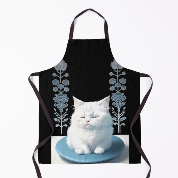 Item preview, Cyanotype Cat in Peaceful Pose designed and sold by Mechanical-Artt.